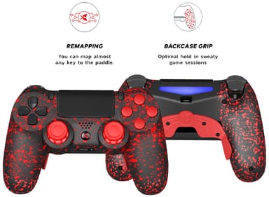 King PS4 Langaton peliohjain (Nebula Red)