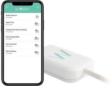 AirWallet Pro maksupääte ammattikäyttöisille pesukoneille