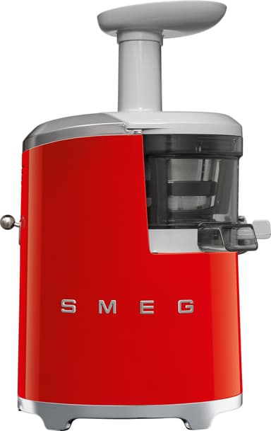 Smeg 50-luvun tyylinen mehustin SJF01RDEU (punainen)
