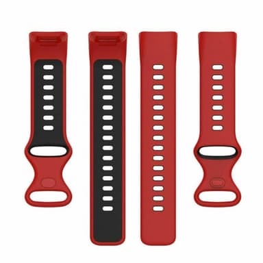 Twin urheilu kellon ranneke Fitbit Charge 6 - Punamusta