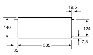 Bosch Series 6 lämpölaatikko BIC510NB0