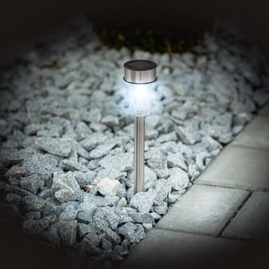 8 LED aurinko puutarhavalot -