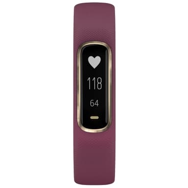 Garmin Vivosmart 4 aktiivisuusranneke S/M (marja/ruusukulta) Garmin Vivosmart 4 aktiivisuusranneke S/M (marja/ruusukulta)