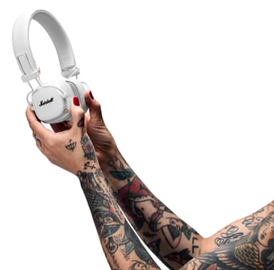 Marshall Major III wireless on-ear kuulokkeet (valkoinen)