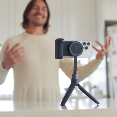 Shiftcam SnapPod selfiekeppi/kolmijalka (sininen)