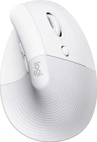 Logitech Lift Vertical langaton hiiri (valkoinen)