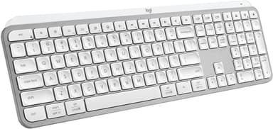 Logitech MX Keys S langaton näppäimistö (vaaleanharmaa)