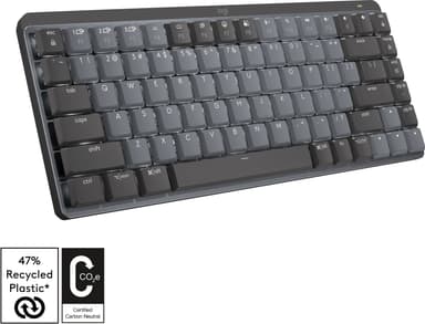 Logitech MX Mechanical Mini langaton näppäimistö, tactile-kytkimet