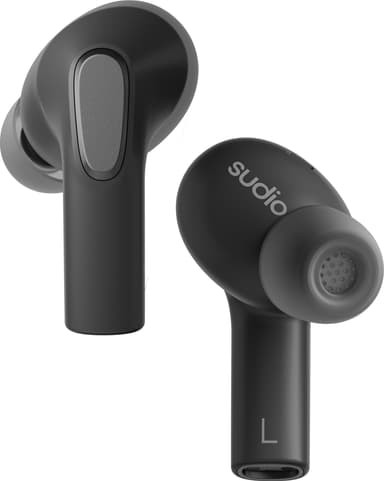 Sudio E3 täysin langattomat in-ear kuulokkeet (musta)