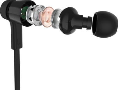 Belkin Soundform USB-C johdolliset kuulokkeet (musta)