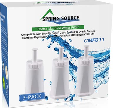 Spring Source vedensuodatin kahvikoneelle (3 kpl)