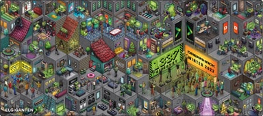 GIGANTTI XXL hiirimatto (Limited Edition Winter)