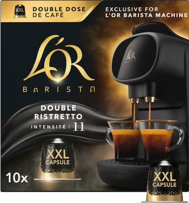 L'OR Barista Double Ristretto intensiteetti 11 kahvikapselit (10 kpl)