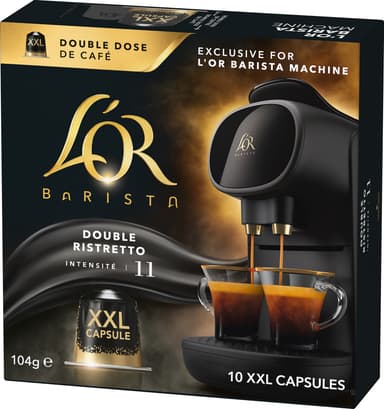 L'OR Barista Double Ristretto intensiteetti 11 kahvikapselit (10 kpl)
