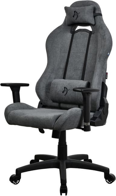 Arozzi Torretta SoftFabric v2 pelituoli (tuhka)