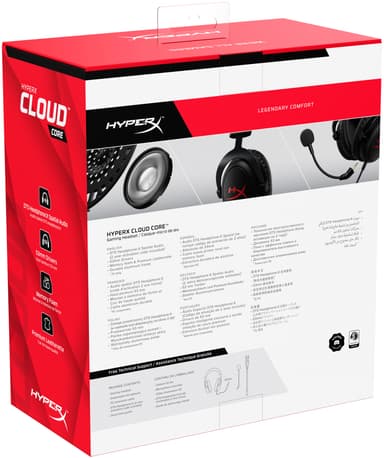 HyperX Cloud Core pelikuulokkeet