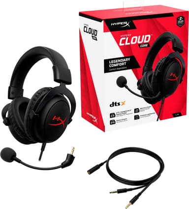 HyperX Cloud Core pelikuulokkeet