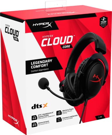 HyperX Cloud Core pelikuulokkeet