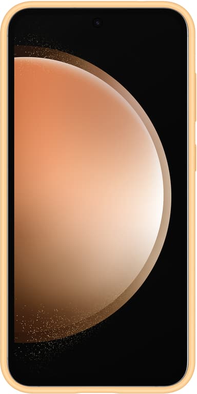 Samsung Galaxy S23 FE Silicone suojakuori (oranssi)