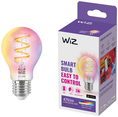 Wiz Connected Full Colour Wi-Fi BLE LED lamppu 6,3 W E27