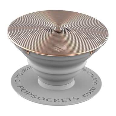 PopSockets älypuhelimen pidike (ruusukultainen pyörre)