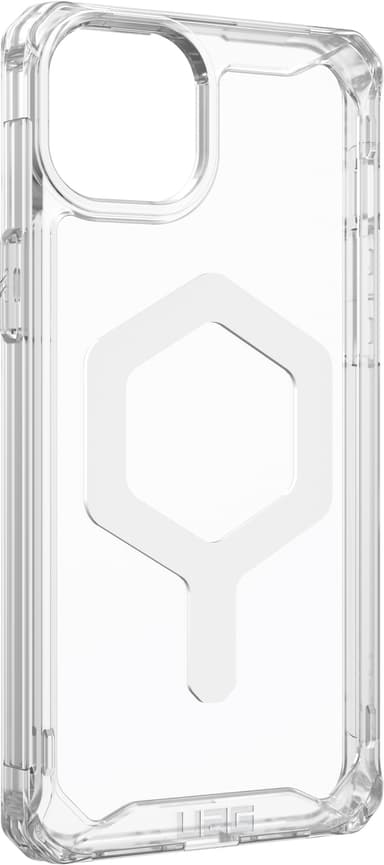 UAG Plyo MagSafe iPhone 15 Plus suojakuori (kirkas/valkoinen)
