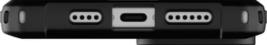 UAG Metropolis Lite MagSafe iPhone 15 Plus suojakuori (kevlar/musta)