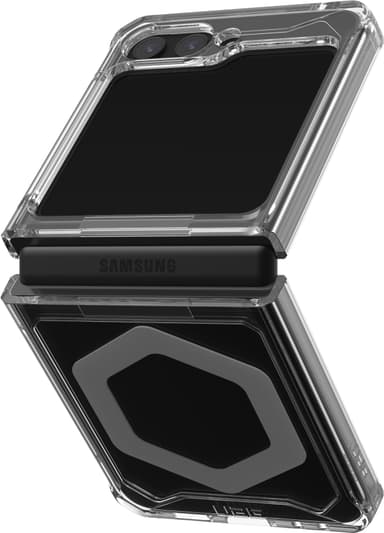 UAG Plyo Pro Samsung Galaxy Z Flip 5 suojakuori (kirkas/hopea)