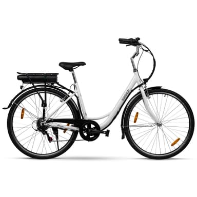 Swoop Sähköpyörä Classic, naisten 28"" valkoinen