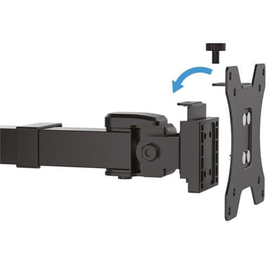 LogiLink Monitorarm dubbel 17-32"" 380mm
