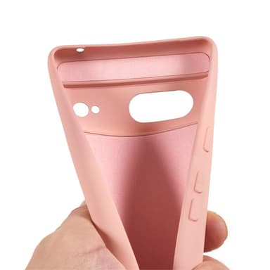 SKALO Google Pixel 8 Ultraohut TPU-kuori - Pinkki