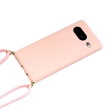 SKALO Google Pixel 8 Mobiilikauluksen suojakuori - Pinkki
