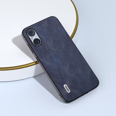 SKALO Sony Xperia 5 V ABEEL PU Nahka Suojakuori - Sininen