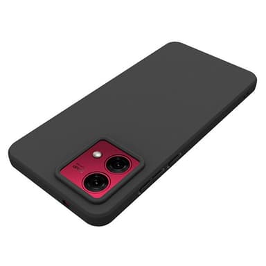 SKALO Motorola Moto G84 5G Mattamusta erittäin ohut TPU-suojakuori