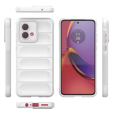 SKALO Motorola Moto G84 5G Rugged Bumpers TPU-suojakuori