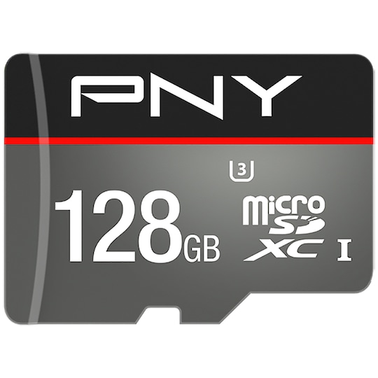 PNY Elite Micro SDXC muistikortti 128 GB