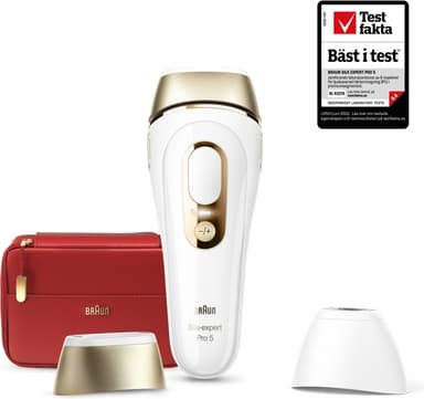 Braun IPL Silk Expert Pro 5 PL5160 - IPL-laite, valkoinen / kulta