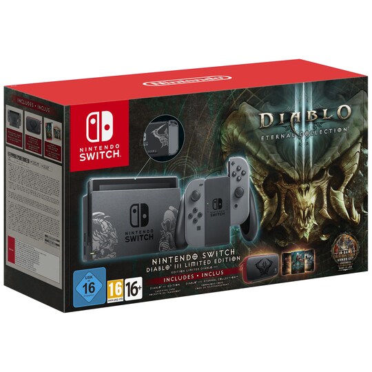 Nintendo Switch pelikonsoli: Diablo III Limited Edition