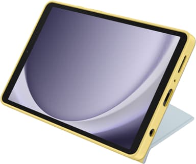 Samsung Galaxy Tab A9 Book Cover suojakotelo (sininen/keltainen)