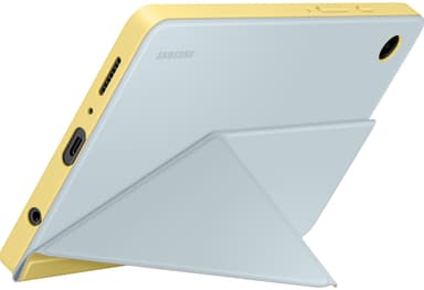 Samsung Galaxy Tab A9 Book Cover suojakotelo (sininen/keltainen)