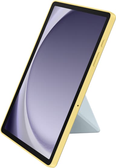 Samsung Galaxy Tab A9 Plus Book Cover suojakotelo (sininen/keltainen)