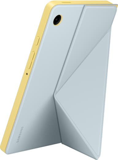 Samsung Galaxy Tab A9 Book Cover suojakotelo (sininen/keltainen)