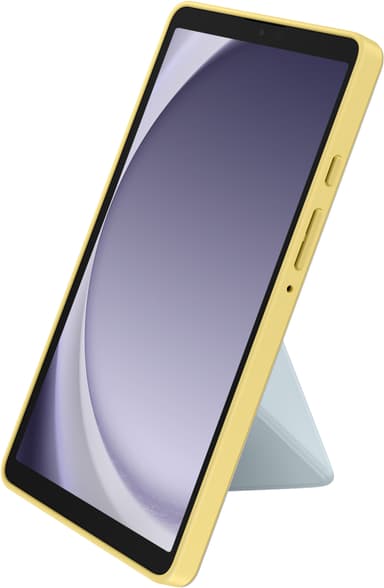 Samsung Galaxy Tab A9 Book Cover suojakotelo (sininen/keltainen)