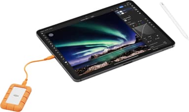 LaCie Rugged Mini ulkoinen SSD 4 TB (oranssi)