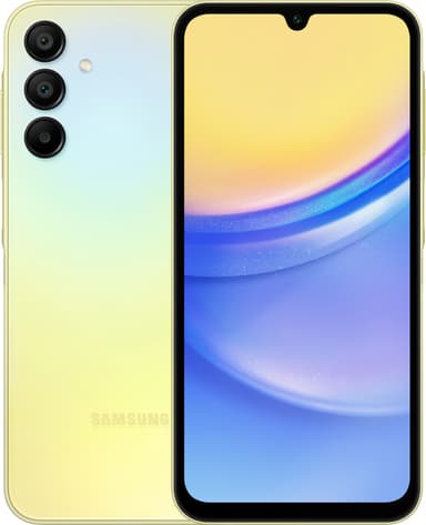 Samsung Galaxy A15 5G älypuhelin 4/128 GB (keltainen)