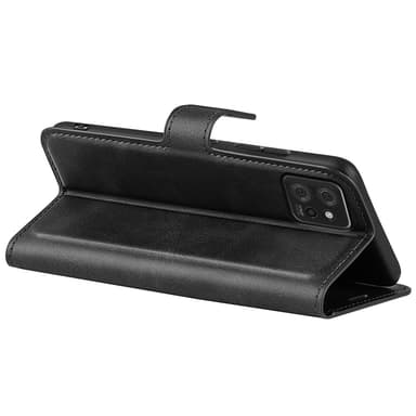 SKALO Motorola ThinkPhone 5G Premium Wallet Lompakkokotelo - Musta