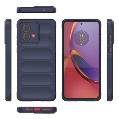 SKALO Motorola Moto G84 5G Rugged Bumpers TPU-suojakuori