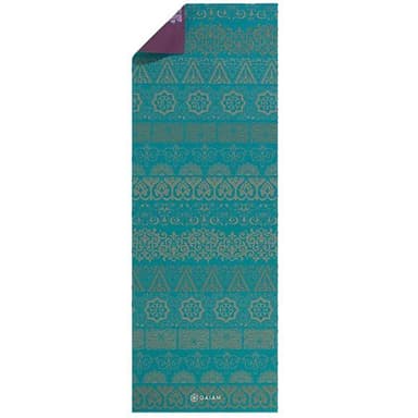 Gaiam Kiku Yoga Mat 6mm Premium Reversible