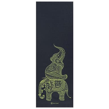 Gaiam Tribal Wisdom Yoga Mat 6mm Premium