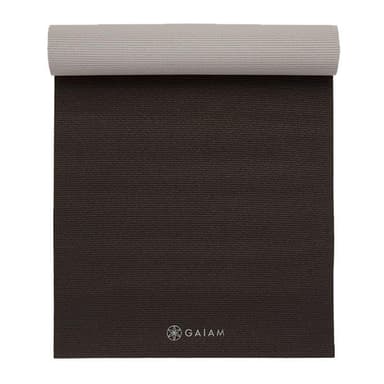 Gaiam Granite/Storm 2-Color Yoga Mat 6mm Premium